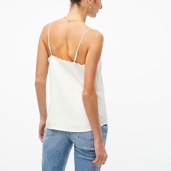 J cree Factory Scalloped cami top - Picture 3 of 7